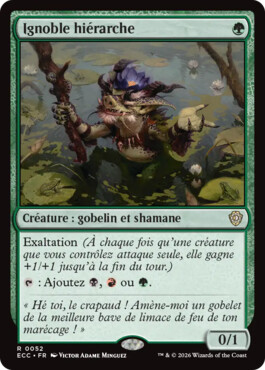 Ignoble hiérarche - Lorwyn Eclipsé Commander