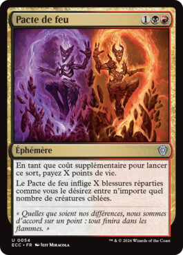 Pacte de feu - Lorwyn Eclipsé Commander