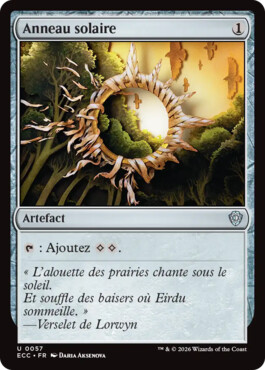 Anneau solaire - Lorwyn Eclipsé Commander