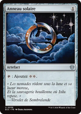 Anneau solaire - Lorwyn Eclipsé Commander
