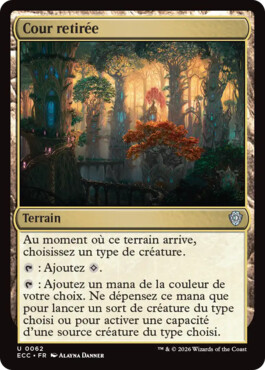 Cour retirée - Lorwyn Eclipsé Commander