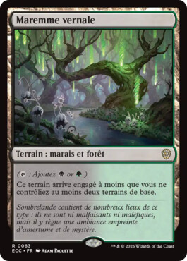 Maremme vernale - Lorwyn Eclipsé Commander