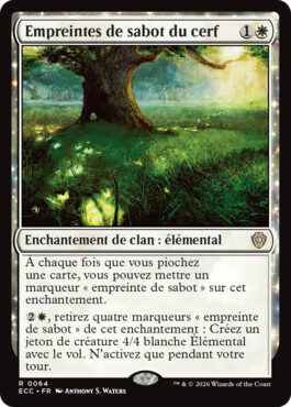 Empreintes de sabot du cerf - Lorwyn Eclipsé Commander