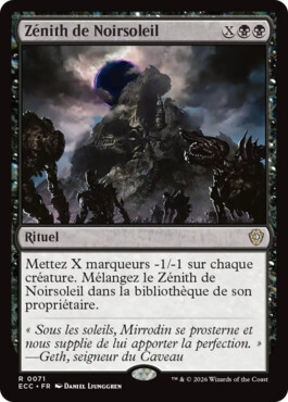 Zénith de Noirsoleil - Lorwyn Eclipsé Commander