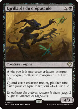 Égrillards du crépuscule - Lorwyn Eclipsé Commander