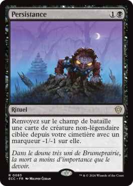 Persistance - Lorwyn Eclipsé Commander
