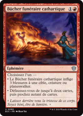 Bûcher funéraire cathartique - Lorwyn Eclipsé Commander