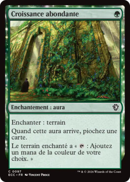 Croissance abondante - Lorwyn Eclipsé Commander