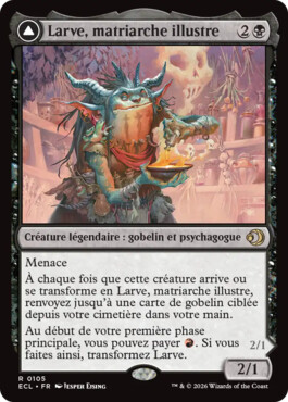 Larve, matriarche illustre -> Larve, tantine notoire - Lorwyn Eclipsé