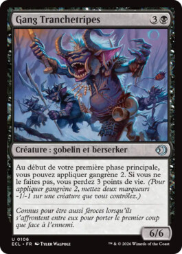 Gang Tranchetripes - Lorwyn Eclipsé