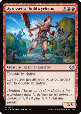 Agresseuse boldwyrienne - Lorwyn Eclipsé