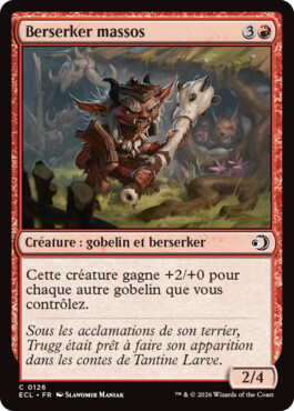 Berserker massos - Lorwyn Eclipsé