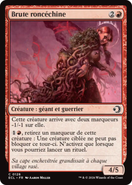 Brute roncéchine - Lorwyn Eclipsé