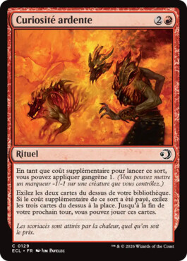 Curiosité ardente - Lorwyn Eclipsé