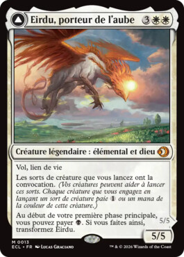 Eirdu, porteur de l’aube -> Isilu, porteur du crépuscule - Lorwyn Eclipsé