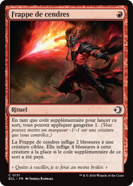 Frappe de cendres - Lorwyn Eclipsé