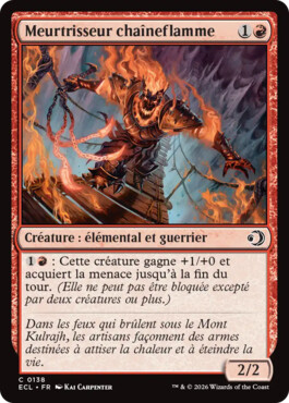 Meurtrisseur chaîneflamme - Lorwyn Eclipsé