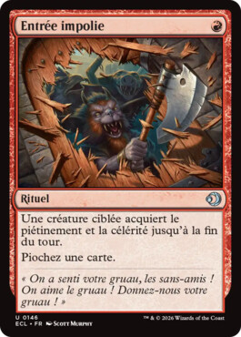 Entrée impolie - Lorwyn Eclipsé