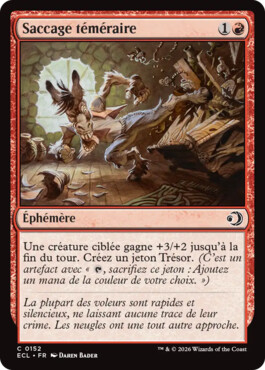 Saccage téméraire - Lorwyn Eclipsé