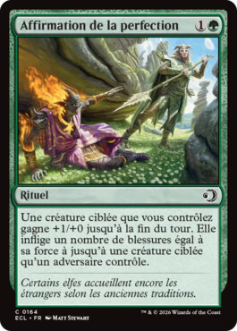 Affirmation de la perfection - Lorwyn Eclipsé