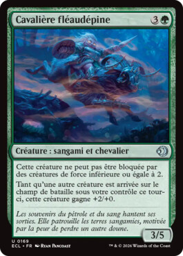 Cavalière fléaudépine - Lorwyn Eclipsé