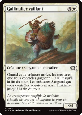 Gallinalier vaillant - Lorwyn Eclipsé
