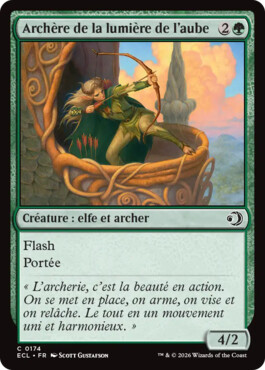 Archère de la lumière de l'aube - Lorwyn Eclipsé
