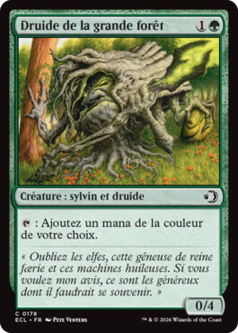 Druide de la grande forêt - Lorwyn Eclipsé