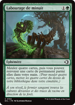 Labourage de minuit - Lorwyn Eclipsé