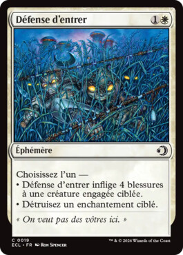 Défense d'entrer - Lorwyn Eclipsé