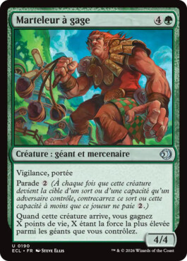 Marteleur à gage - Lorwyn Eclipsé