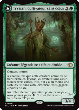Trystan, cultivateur sans cœur -> Trystan, abatteur pénitent - Lorwyn Eclipsé