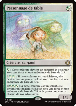 Personnage de fable - Lorwyn Eclipsé
