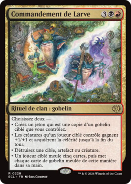 Commandement de Larve - Lorwyn Eclipsé