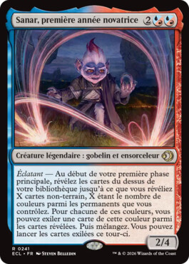 Sanar, première année novatrice - Lorwyn Eclipsé