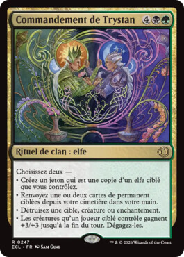 Commandement de Trystan - Lorwyn Eclipsé