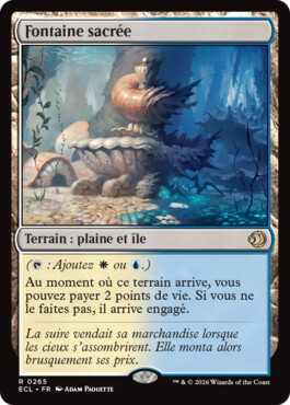 Fontaine sacrée - Lorwyn Eclipsé