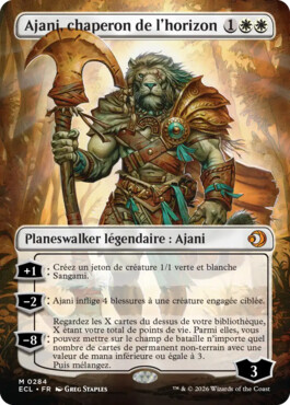 Ajani, chaperon de l'horizon - Lorwyn Eclipsé