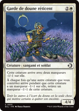 Garde de doune réticent - Lorwyn Eclipsé