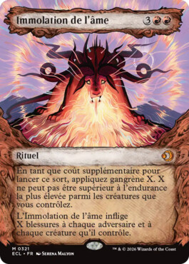 Immolation de l'âme - Lorwyn Eclipsé
