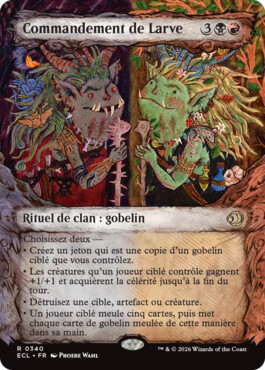 Commandement de Larve - Lorwyn Eclipsé
