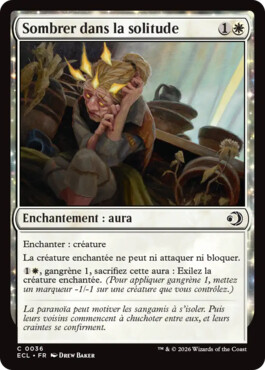 Sombrer dans la solitude - Lorwyn Eclipsé