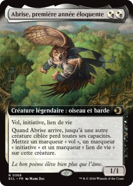 Abrise, première année éloquente - Lorwyn Eclipsé