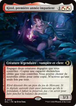 Kirol, première année impatient - Lorwyn Eclipsé
