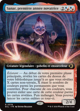 Sanar, première année novatrice - Lorwyn Eclipsé
