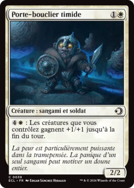 Porte-bouclier timide - Lorwyn Eclipsé