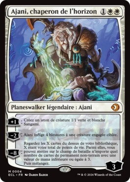 Ajani, chaperon de l'horizon - Lorwyn Eclipsé
