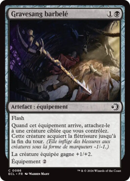 Gravesang barbelé - Lorwyn Eclipsé