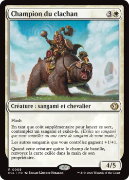 Champion du clachan - Lorwyn Eclipsé