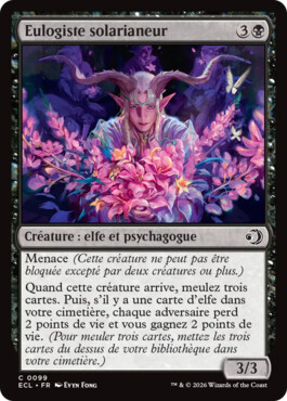 Eulogiste solarianeur - Lorwyn Eclipsé